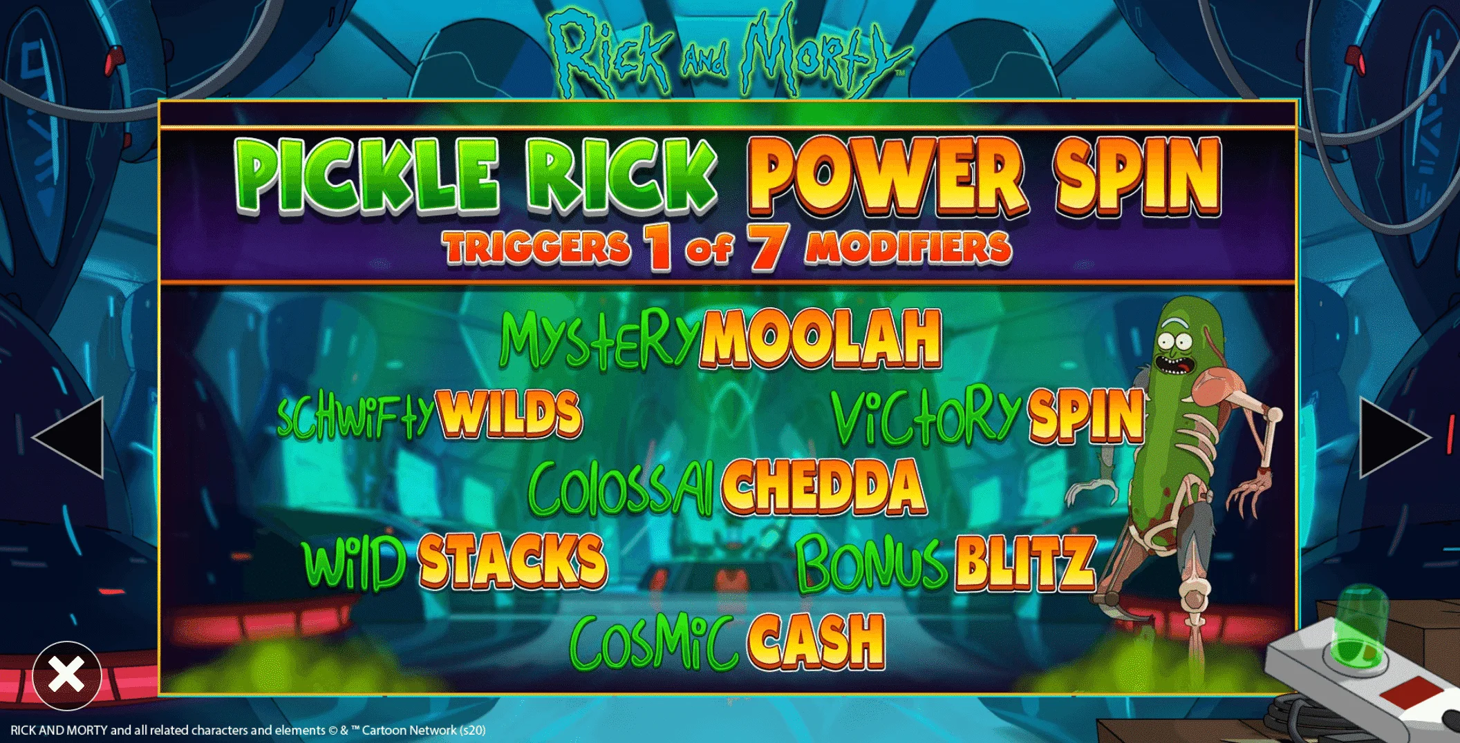 Rick and Morty Slot Review pic 4